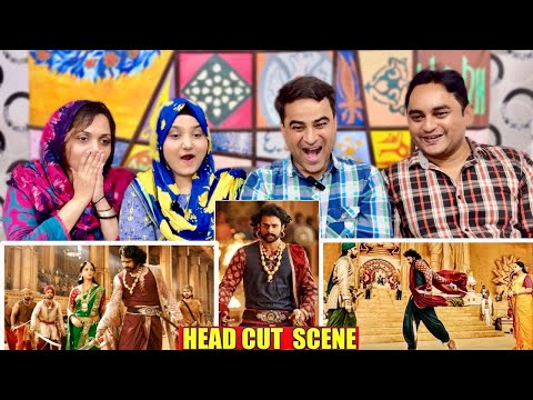 BAHUBALI 2 HEAD CUT SCENE REACTION!!! | Baahubali 2 | Prabhas Entry Scene | Amber Rizwan Reaction