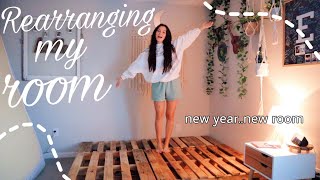 Rearranging my room | Deep cleaning + New room tour