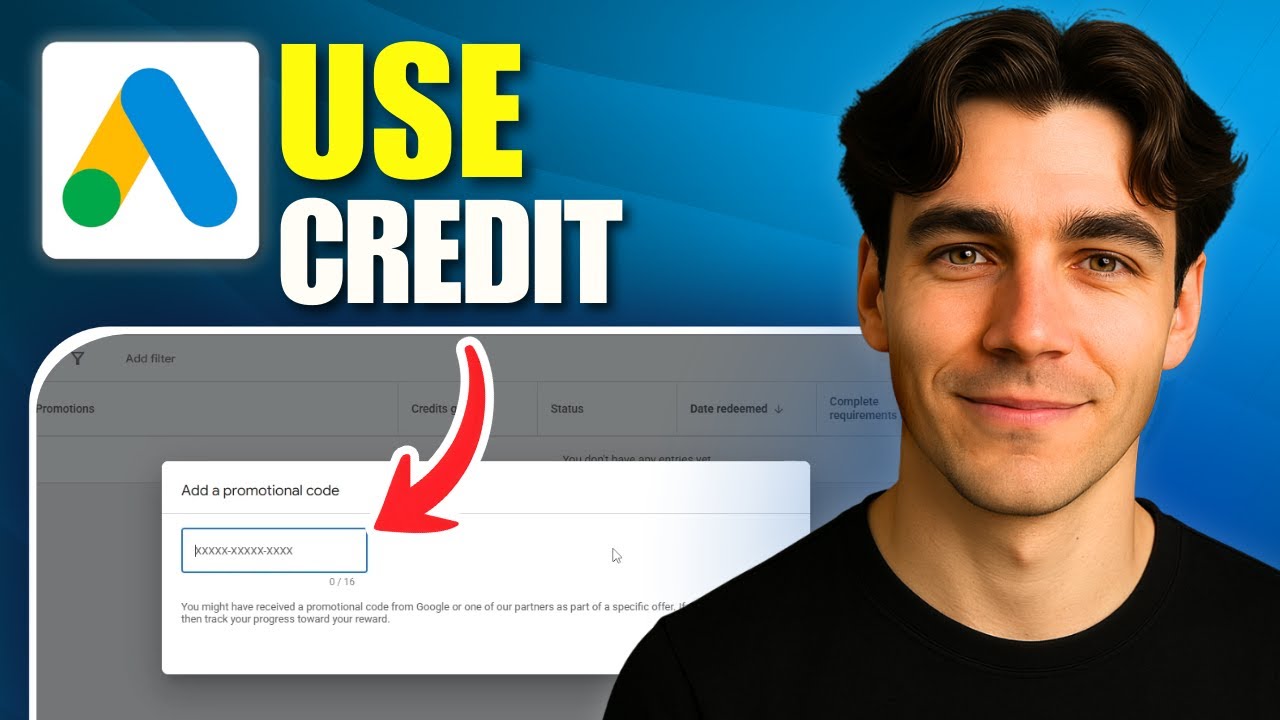 How To Use Credit In Google Ads (Tutorial 2026) - YouTube