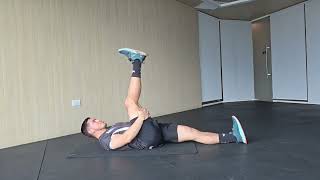 90/90 hamstring stretch 