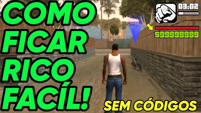 CODIGO Remover Policia GTA San Andreas PC / MANHA Remover Policia GTA San  Andeas PC - Fabinho Seco 