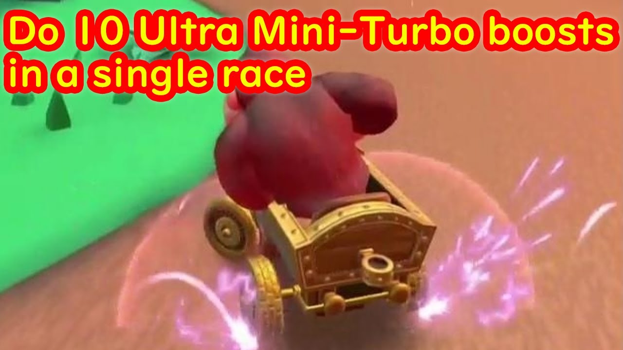 【Jungle Tour Challenges how to clear】Do 10 Ultra MiniTurbo boosts in a