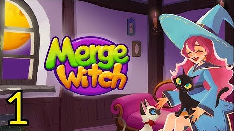 Merge Witch: Magic Story Gameplay Walkthrough Level 1-3 Part 1 (Ios.android) #gamingvideos