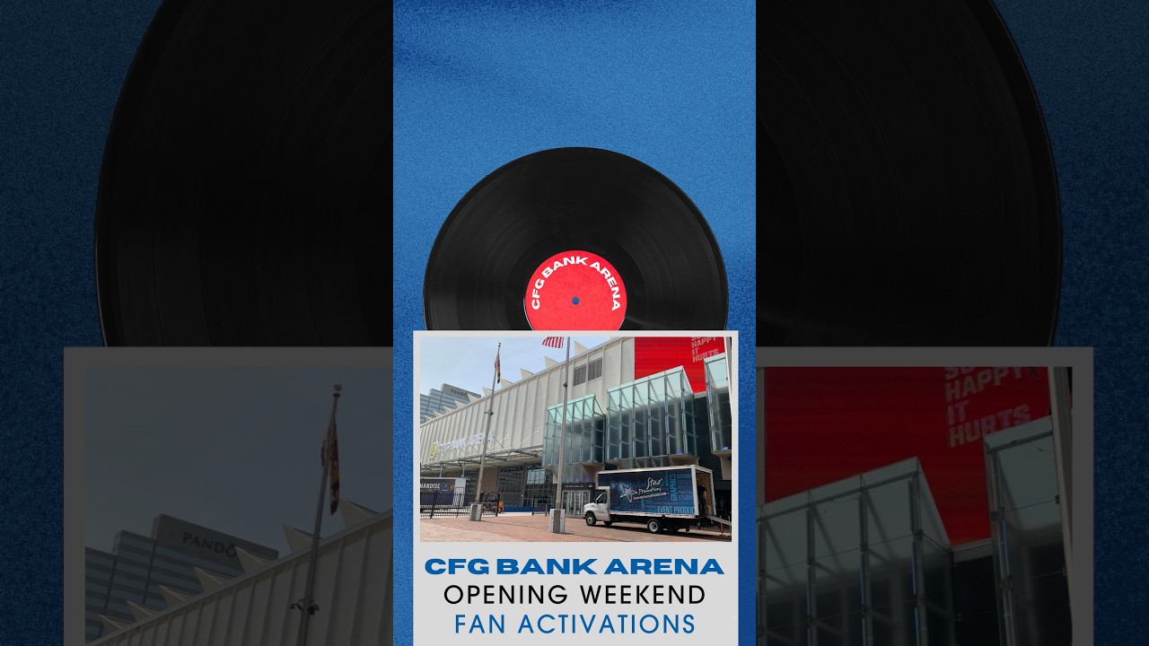 CFG Bank Arena Fan Activations 