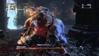 Bloodborne: Level 4 Boss Fight #14 - Maneater Boar