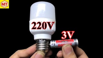 Light bulb control by DC power | Restoration led light