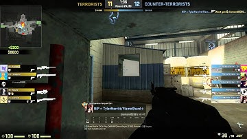 CSGO Competitive - Zeus in Vents, Knife and AK