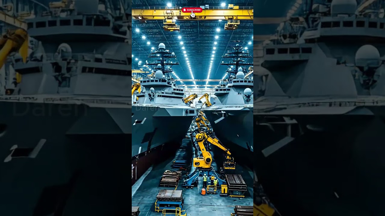"Future Shipbuilding: How Robots Are Transforming Naval Engineering"