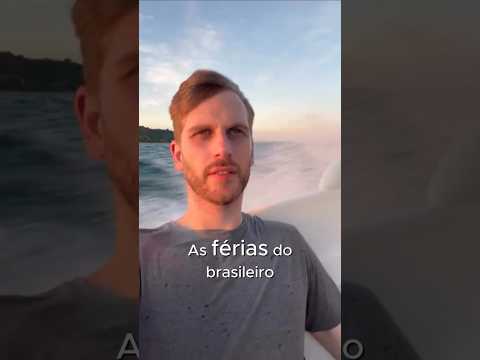 As férias do brasileiro