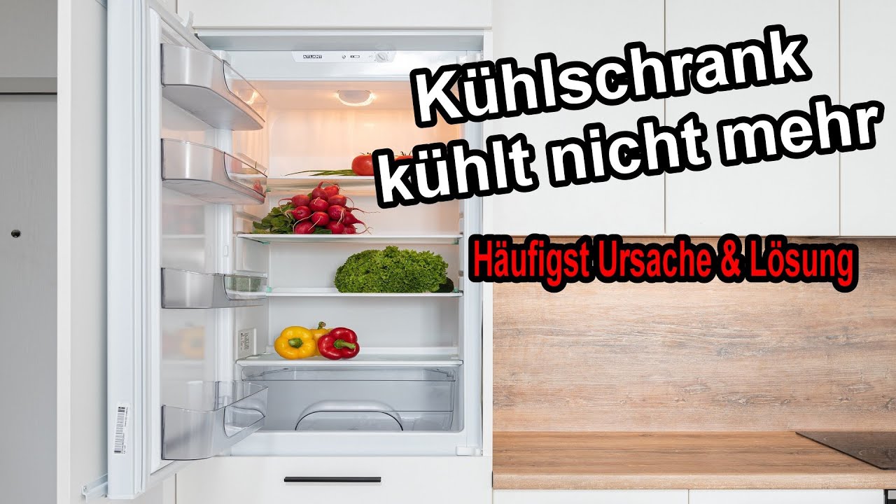 Bosch Kühlschrank Schließt Nicht Mehr Richtig Kühlschrank kühlt nicht mehr – Häufigste Ursache & Lösung! - YouTube