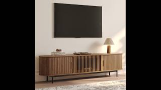POVISON Mid Century TV Stand Review 2026  Best 78” Modern Console for 75” TVs
