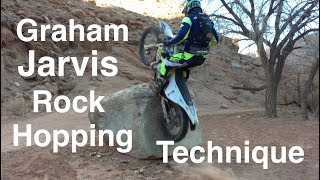 How to Cross a Rock/Log like Graham Jarvis!!! He shows us how!!