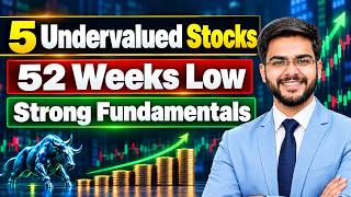 Information 5 Undervalued Stocks at 52 Weeks Low 📉 Strong Fundamentals | Best Stocks to Buy Now  Guide
