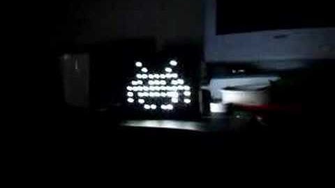 LED Space Invader