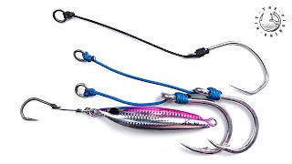 HOW TO TIE KNOTTED SINGLE ASSIST HOOKS