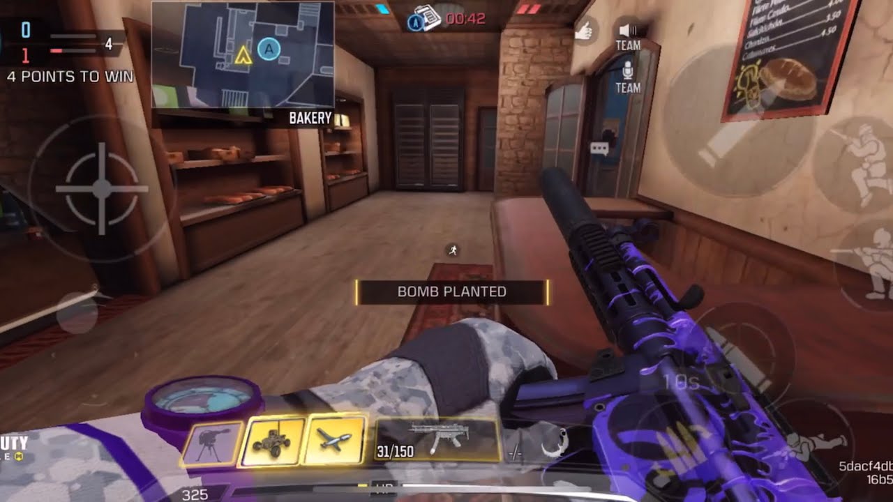 CODM SND 1V5 Plant And Clutch With Super Rare Ghost Plasma Using QQ9 Mire!