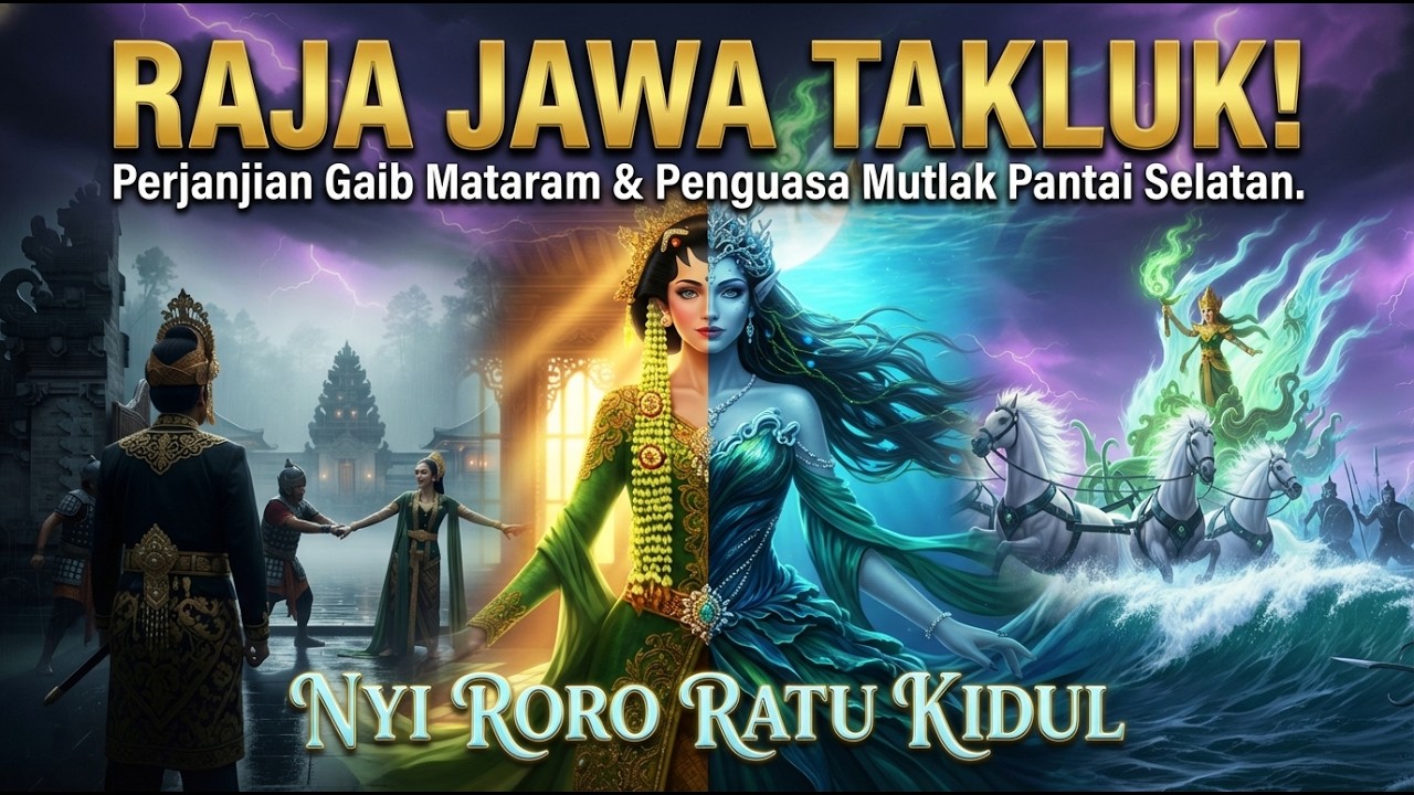 RAJA JAWA TAKLUK OLEH NYI RORO RATU KIDUL , PERJANJIAN GAIB MATARAM DENGAN RATU PANTAI SELATAN