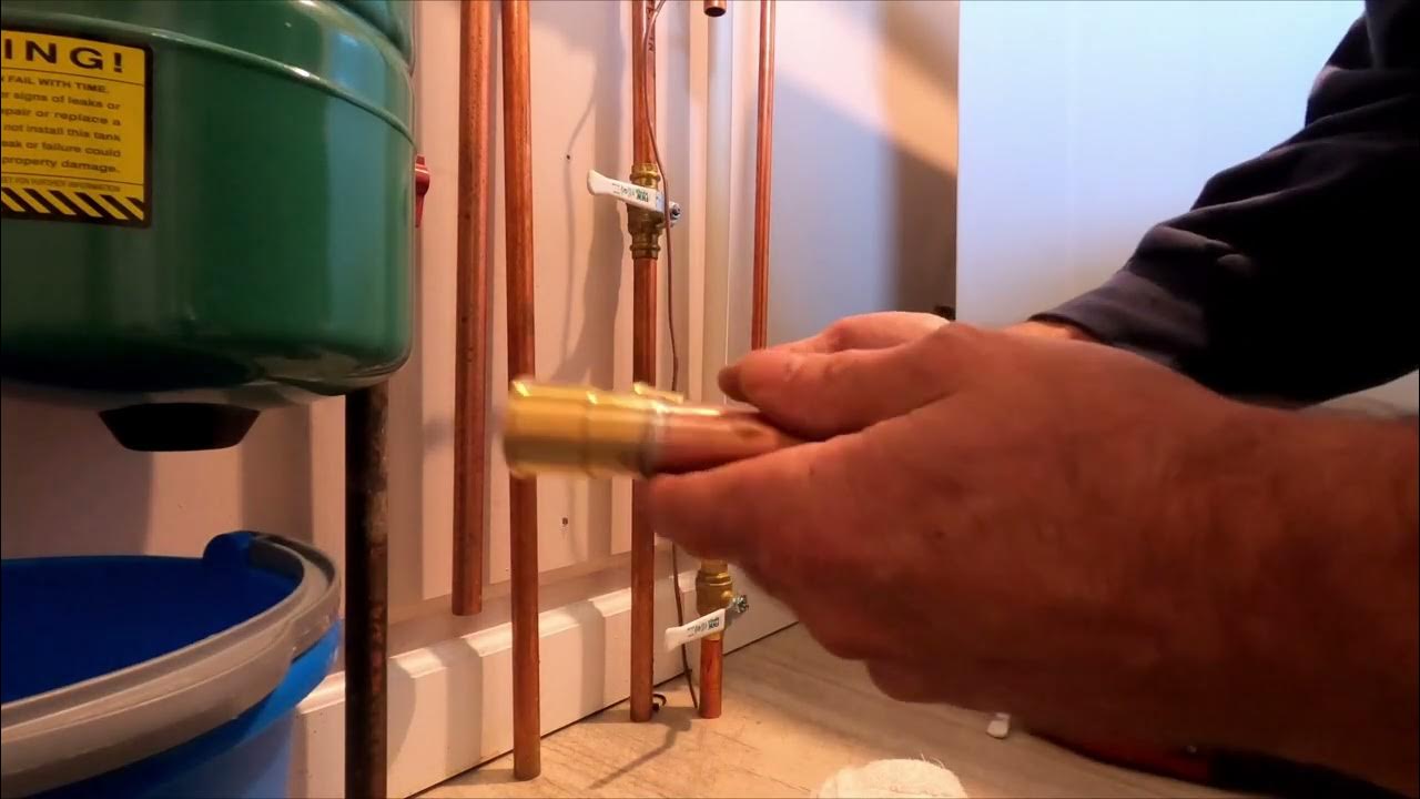 Boiler Filter Installation YouTube