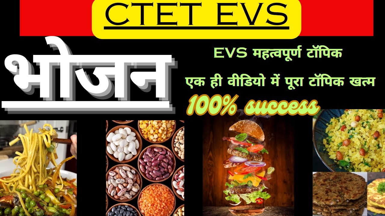 CTET EVS ( भोजन)ncert topic ,by Reshma shiksha world