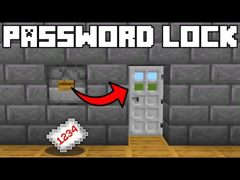 🦅 Minecraft Bedrock 1.20 | PASSWORD DOOR TUTORIAL!