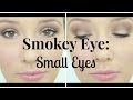 Smokey Eye Tutorial: Small Eyes - Make them POP while being SMOKEY!