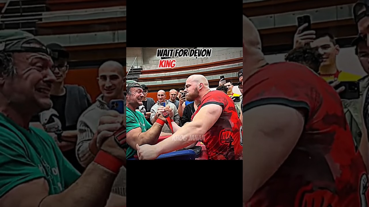 Not show strength front of devon larratt watch end 🥵🥶☠️