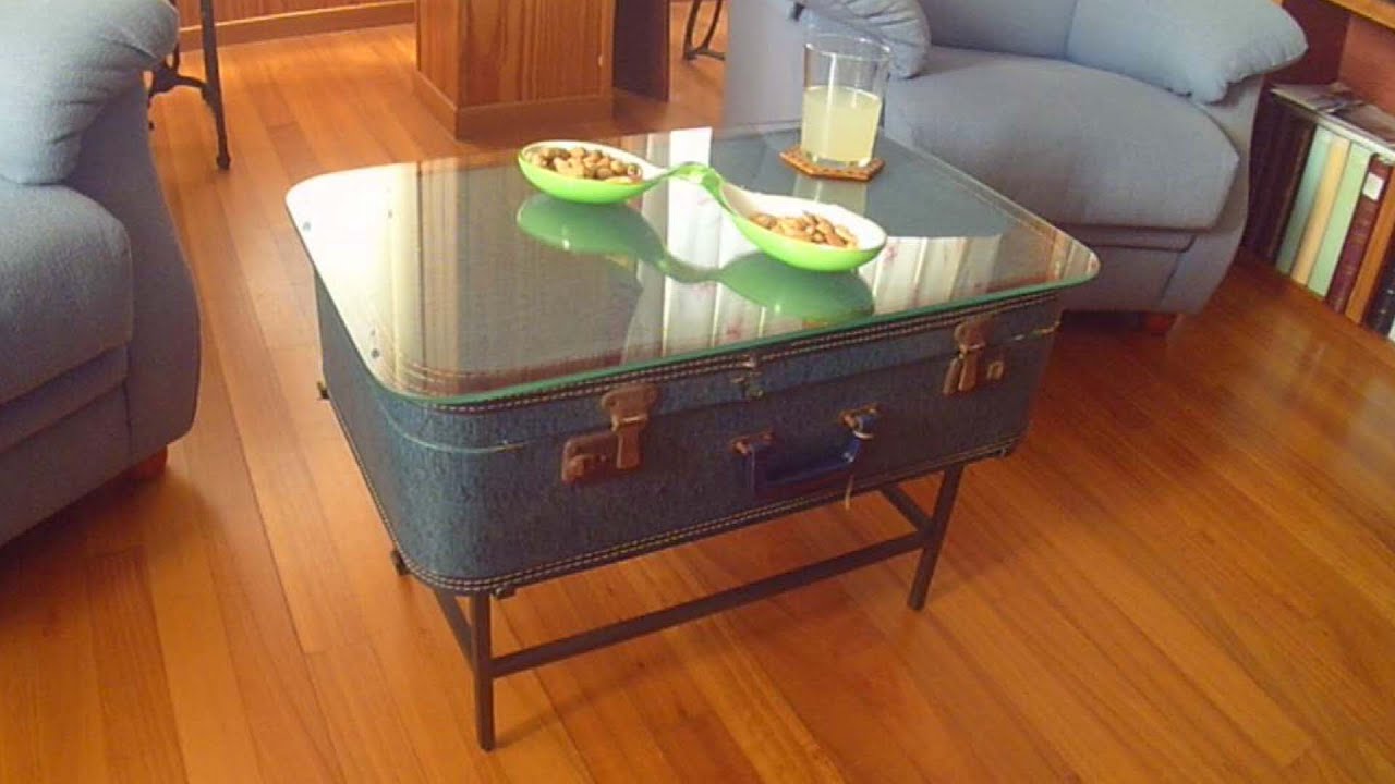 Mesa Maleta. Suitcase table. - YouTube