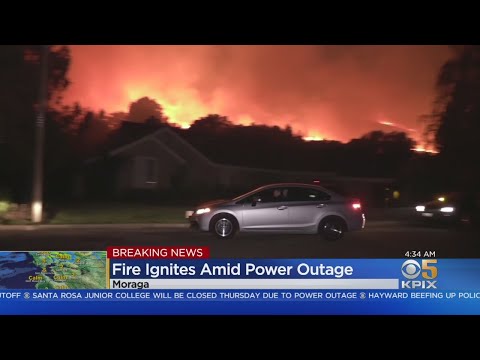 MORAGA WILDFIRE: Residents forced to flee their homes in early morning wildfire