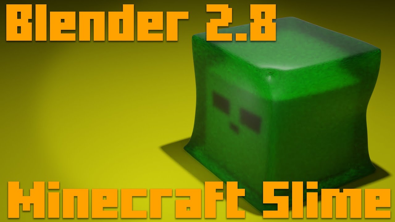 RTX Slime (Made in Blender) : r/Minecraft