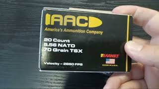 Hornady 556 75gr vs AAC 75gr Black Tip vs AAC 70gr TSX