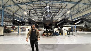 I Get Up Close To A Lancaster Bomber !!!