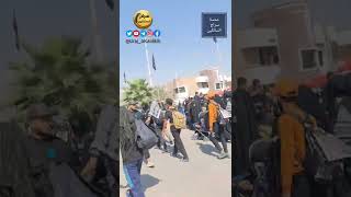 مشاهد حية من #كربلاء لاقتراب #الزيارة_الأربعينية بـ #عدسة_سراج_السالكين / صفر ١٤٤٤