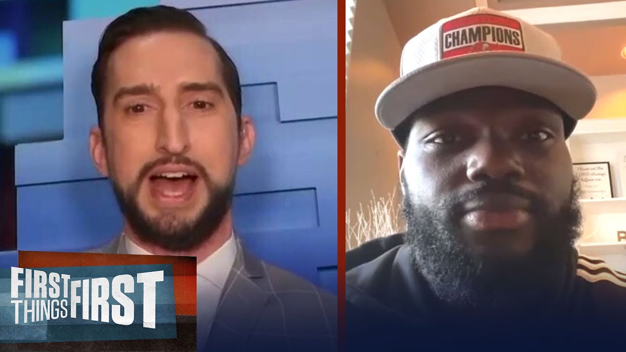 Bucs' Shaq Barrett joins as 2x Super Bowl Champ; talks Brady & MVP | NFL | FIRST THINGS FIRST