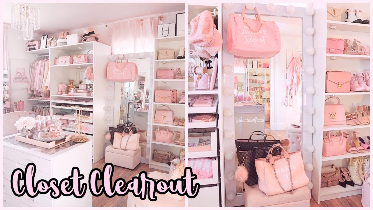 SPRING CLOSET DECLUTTER OUT PT 1 - TRYING ON MY CLOTHES - YouTube