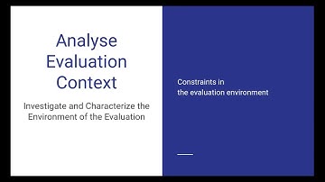 Lecture 6: Evaluate Artefact — an Example