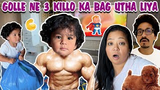 Golle Ne 3 Killo Ka Bag Utha Liya 🫣💪🏼 | Bharti Singh | Haarsh Limbachiyaa | Golla