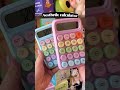 aesthetic calculator ⬇️#school #stationery