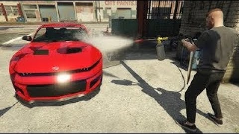 QBCore - ESX FiveM Pressure Gun (Vehicle Pressure Washing)