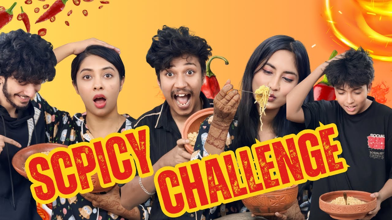 ঝাল খেতে যেয়ে সবার অবস্থা খারাপ 🥵🥵