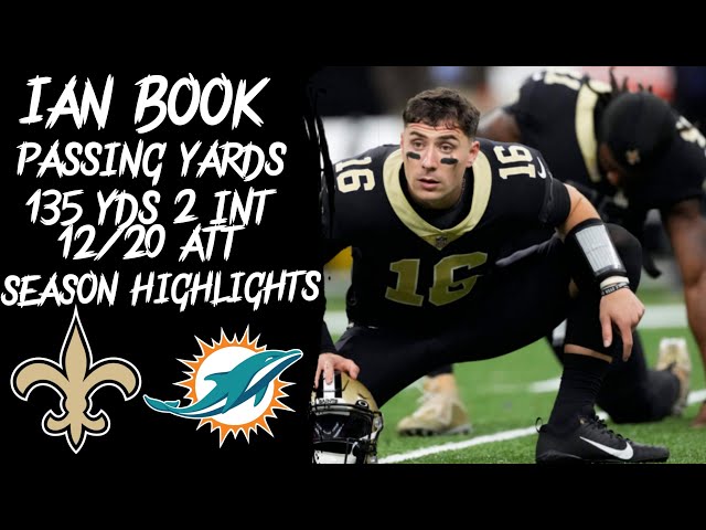 Miami Dolphins face Ian Book-led New Orleans Saints looking to