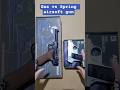 Gas vs Spring airsoft #airsoft #shorts #like #subscribe #luger