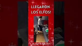 ⛄ Llegan a los Elfos . Miren su reacción final. 🎁.🌟 #elf #chistmas #navidad