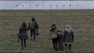 Most Disturbing Walking Dead Scene In A Long Time 9x15 Head on Pikes Scene