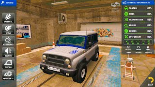 How To Upgrade Your Car In : Russian Car Driver UAZ Hunter || Android Game screenshot 5