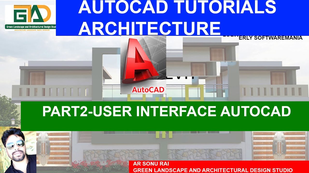 PART2 -USER INTERFACE IN AUTOCAD #autocadtutorials, # ...