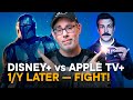 Apple TV+ vs. Disney+ One Year Later — The Mandalorian or Ted Lasso?