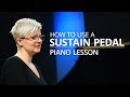 How To Use A Sustain Pedal - Piano Lesson (Pianote)