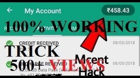 How to hack mcent browser   100% WORKING TRICK LOOT LO BRO