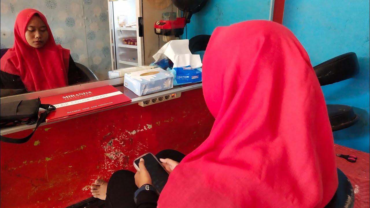 Buset Dah! Rambutnya Panjang Ke Pixie || Haircut school ||