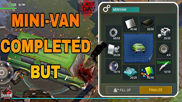 MINI-VAN COMPLETED BUT CAN